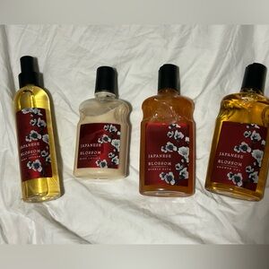 Japanese Cherry Blossom Bath & Body Set
